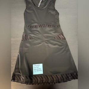 Eleven black tennis dress
